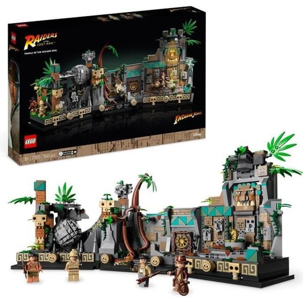 LEGO® Indiana Jones 77015 Den gyllene idolens tempel, vuxenmodell, Raiders of the Lost Ark