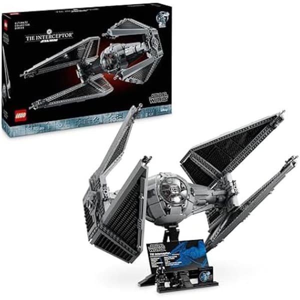 Byggsats - LEGO - TIE interceptor - 1 TIE pilot - 1 musdroid - Star Wars UCS