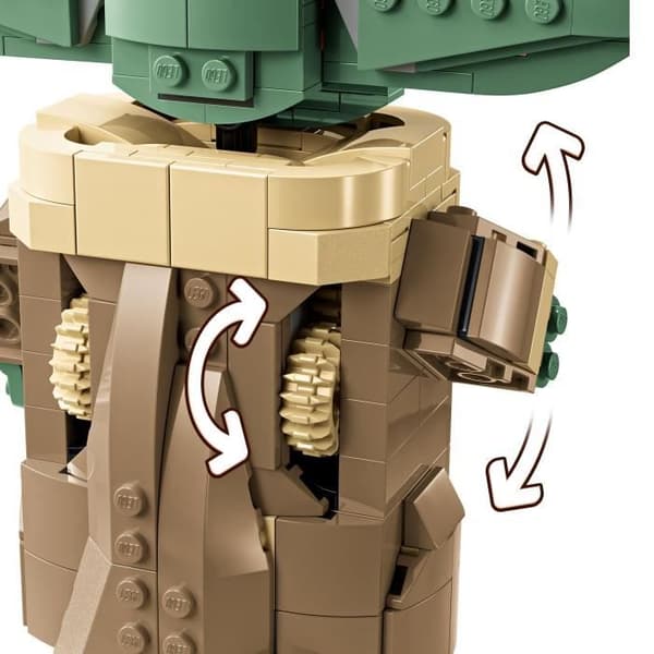 LEGO Star Wars: The Mandalorian 75403 Grogu och hans barnvagn - Byggsats 10 år gammal