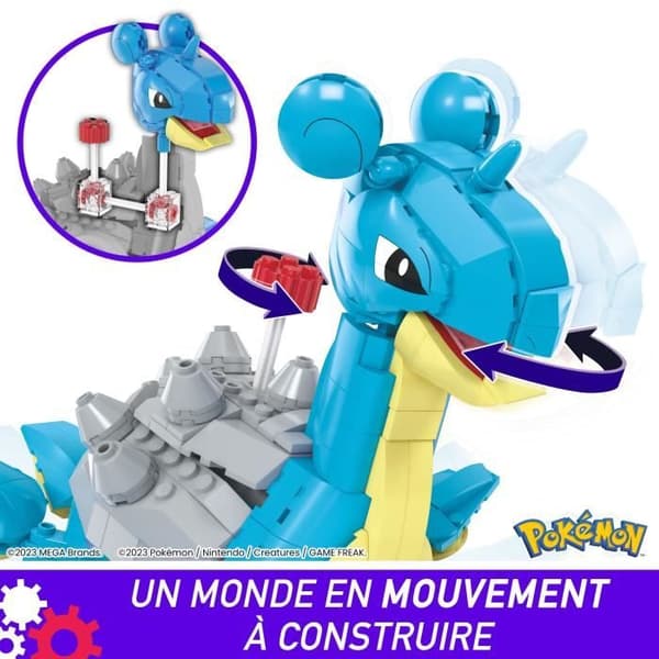 MEGA Pokémon-Lokhlass-Byggbar ledad figur (527 st) HKT26