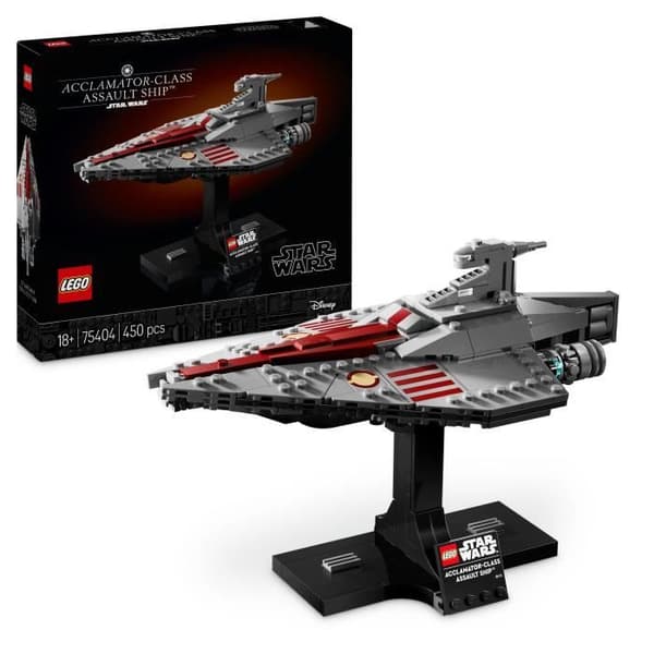LEGO Star Wars 75404 Överfallstransport i acklamatorklass - Vuxenmodellsats