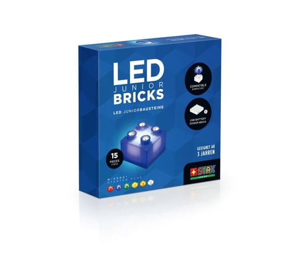 Light stax - M-09001 - STAX Junior Starter Plus Starter Kit med USB-bas och flerfärgad kabel