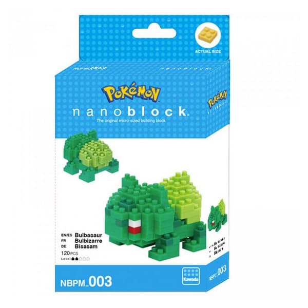 Pokemon Building Kit - NANOBLOCK - Bulbasaur - Toy Nbpm003 OBS