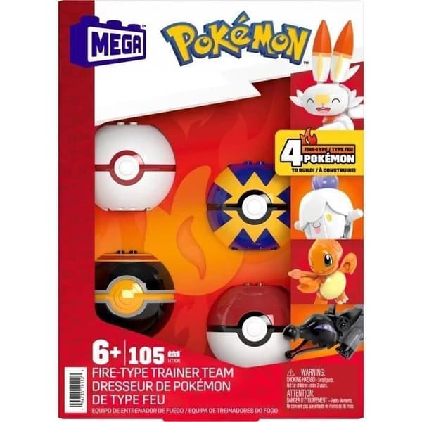 MEGA-Pokémon-Fire typ Pokémon Trainer-Building box HTJ06