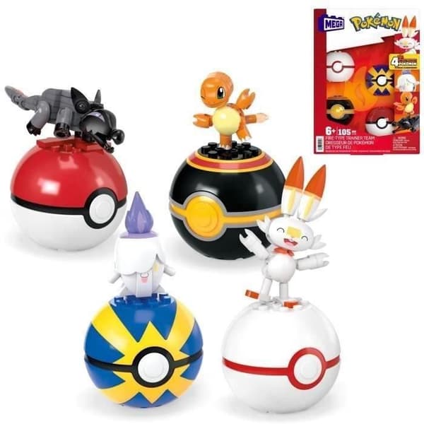 MEGA-Pokémon-Fire typ Pokémon Trainer-Building box HTJ06