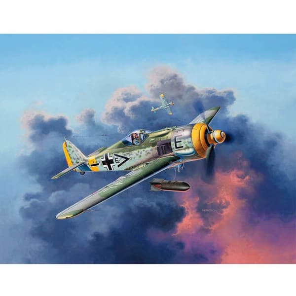 Focke Wulf Fw190 F-8 Flygplansmodelllåda - 1/72 - Revell 63898 - Plast - Vuxen - Blandat