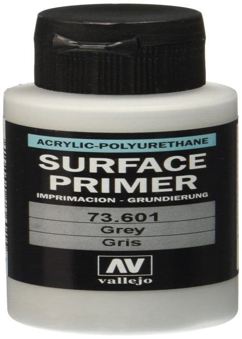 Vallejo - 73601 - Modell primer - 60 ml - Polyuretan - Grå färg