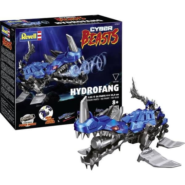 Revell 07851 CyberBeasts HydroFang Science Fiction Model Kit 1:35