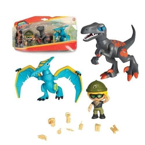 PINYPON ACTION - DINO PACK PLAYSET, MULTICOLOR, ACN00010