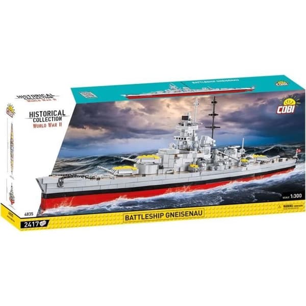 COBI 4835 - SLAGSKIP GNEISENAU