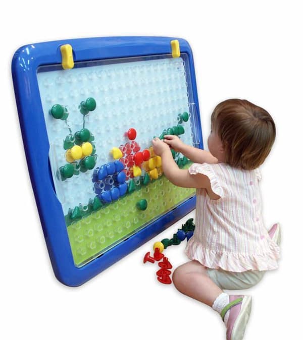 Miniland - Miniland95072 - 95072 Superpegs Box med 240 stycken Multicolor