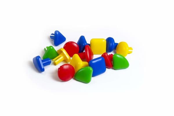 Miniland - Miniland95072 - 95072 Superpegs Box med 240 stycken Multicolor