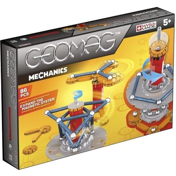 GEOMAG MECHANICS Magnetisk konstruktionssats 86 st