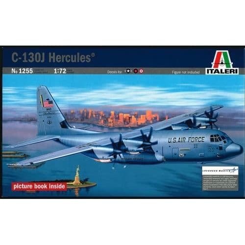 Flygmodell ITALERI C-130J Hercules 1:72 - Pojkmodell