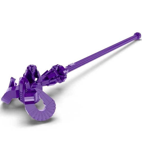Konstruktionsspel - MEGA CONSTRUX - UNIVERSUMS MASTERS - HAVOC STICK - 741 bitar - Lila