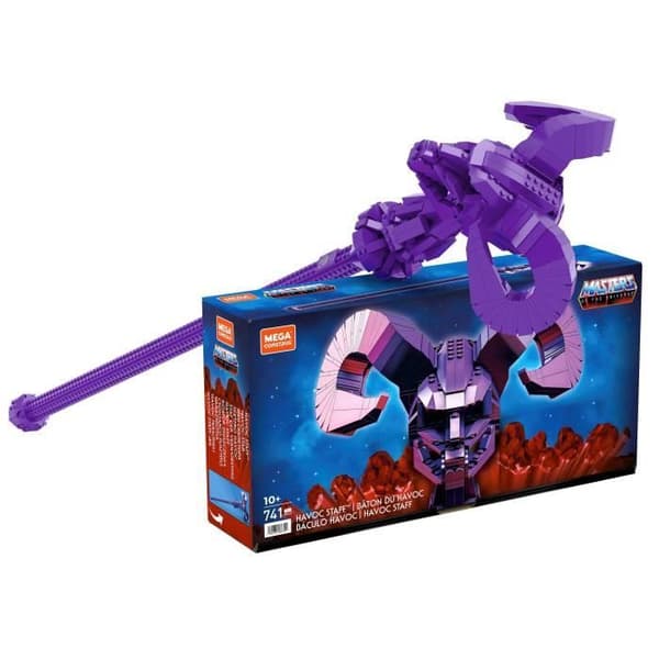 Konstruktionsspel - MEGA CONSTRUX - UNIVERSUMS MASTERS - HAVOC STICK - 741 bitar - Lila
