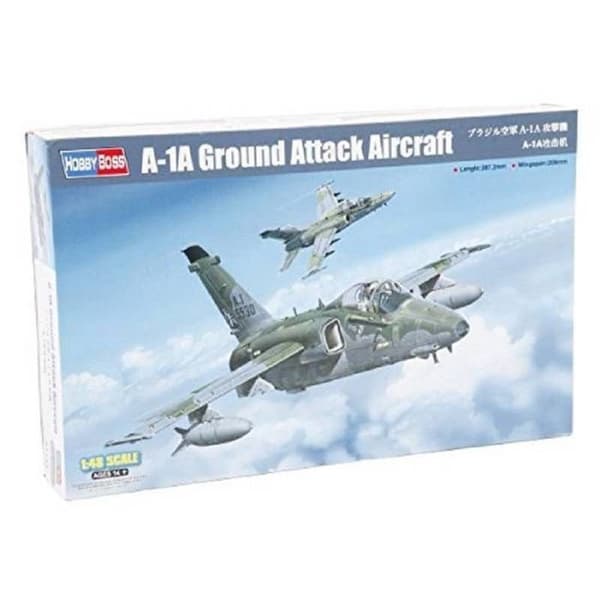 HOBBY BOSS - Modellflygplan A-1a Markattackflygplan Hobby Boss 81742 1/48 Skalemodell Tank Erbjudande - Ref: 8042