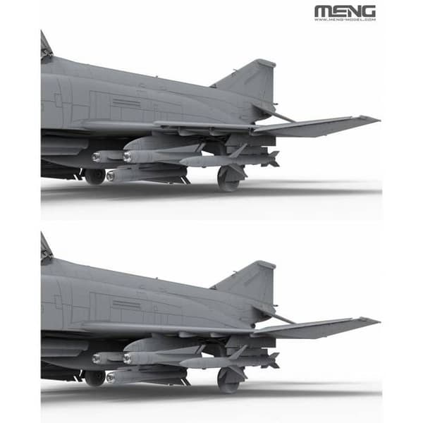 MENG - Mcdonnell Douglas F-4g Phantom Ii Wild Weasel Meng flygplansmodellsats |ls-015| 1:48 - Ref: 13987