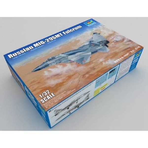 TRUMPETER - Modellflygplan Russian Mig-29smt Fulcrum Trumpeter 03225 1/32 Maquette Char Promo - Ref: 9336