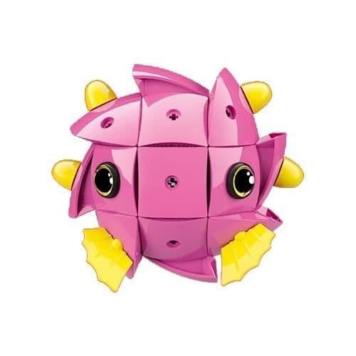 Byggleksak - GEOMAG - Dina - Rosa - 71 stycken