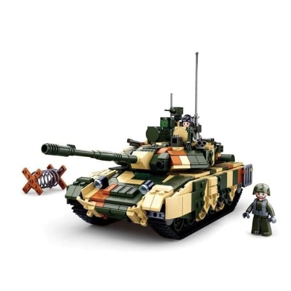 SLUBAN - Military Combat Tank Construction Set - Large - M38-B0756-