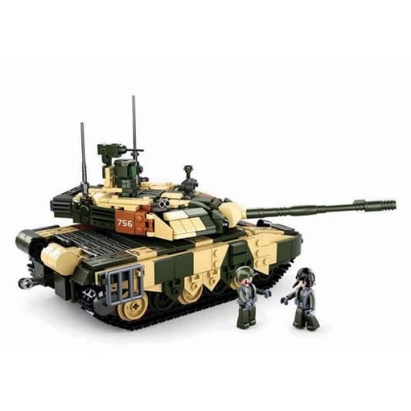 SLUBAN - Military Combat Tank Construction Set - Large - M38-B0756-