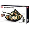 Miniatyrbild 1 av 3: SLUBAN - Military Combat Tank Construction Set - Large - M38-B0756-