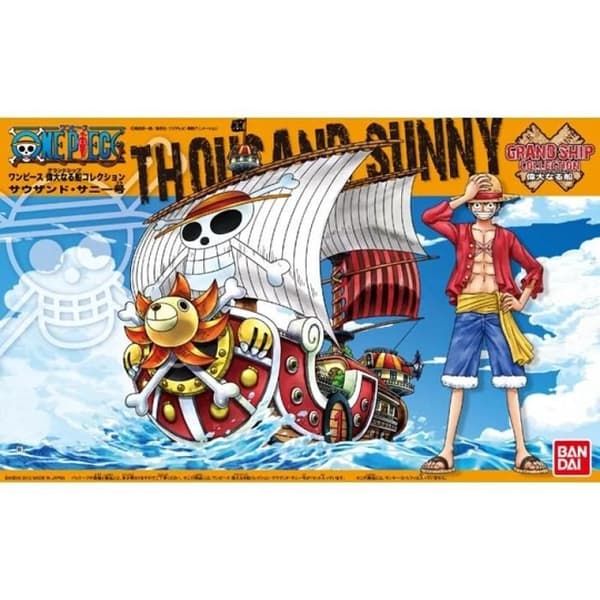 Figur ONE PIECE - Model Kit - Ship - Thousand Sunny - 15 CM