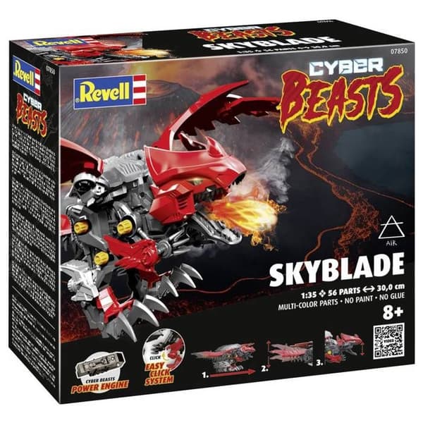 Revell 07850 CyberBeasts SkyBlade Science Fiction Model Kit 1:35