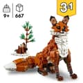 Miniatyrbild 2 av 4: Leksak - LEGO - 31154 - Röd Varg - 3-i-1 - Skogs djur
