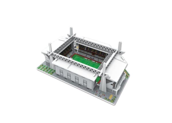 Megableu - 678291 - Pussel Mini Stade 3D Bollaert RC Lens, , Grå
