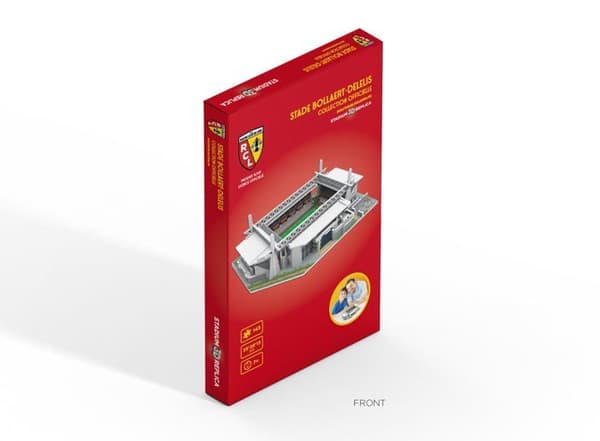 Megableu - 678291 - Pussel Mini Stade 3D Bollaert RC Lens, , Grå