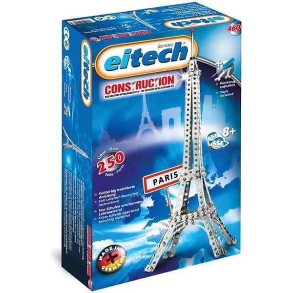 Modell - EITECH - Eiffeltornet - 250 stycken - Metall - Att montera själv