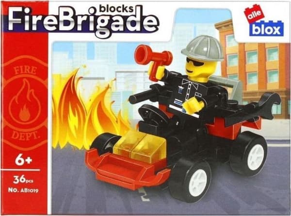 Monteringsspel - byggspel - manipulationsspel Alleblox - AB1019 - Byggklossar Garde
