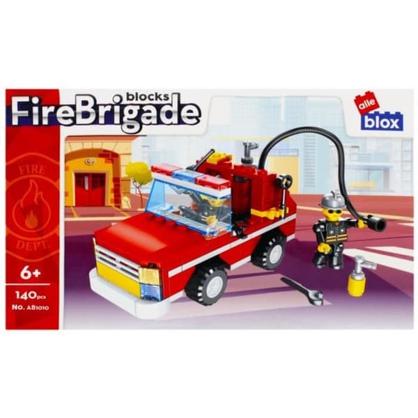 ALLEBLOX - Byggspel - Brandman - 140 delar