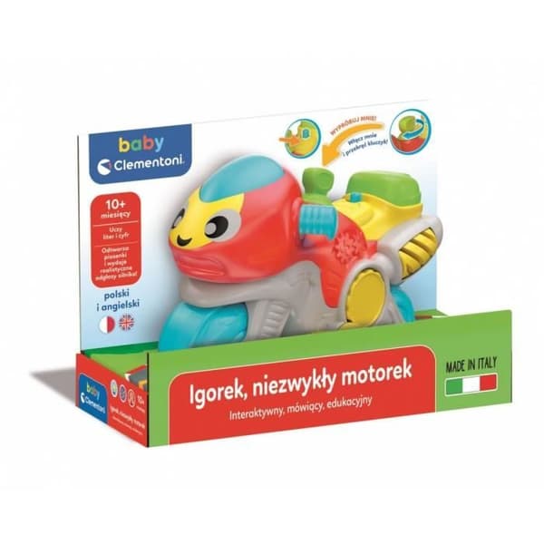 Interaktiv leksak - CLEMENTONI - IGOREK Ovanlig interaktiv motor - Plast - 3 år - Mixad