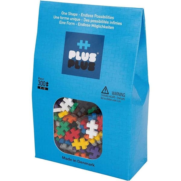 Pedagogiskt spel - Construction Plus Plus - Mini Basic Pack 300 stycken - Blandat - Från 6 år