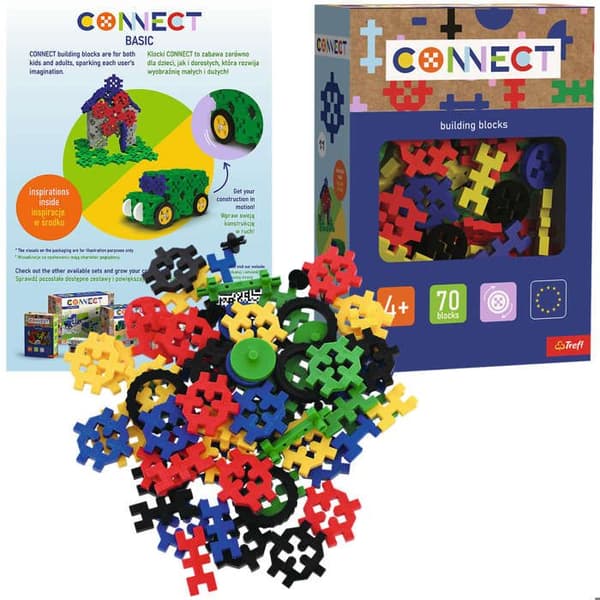 Byggset Connect extra 70 delar Trefl