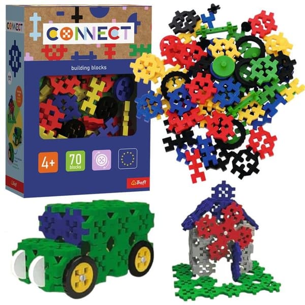 Byggset Connect extra 70 delar Trefl