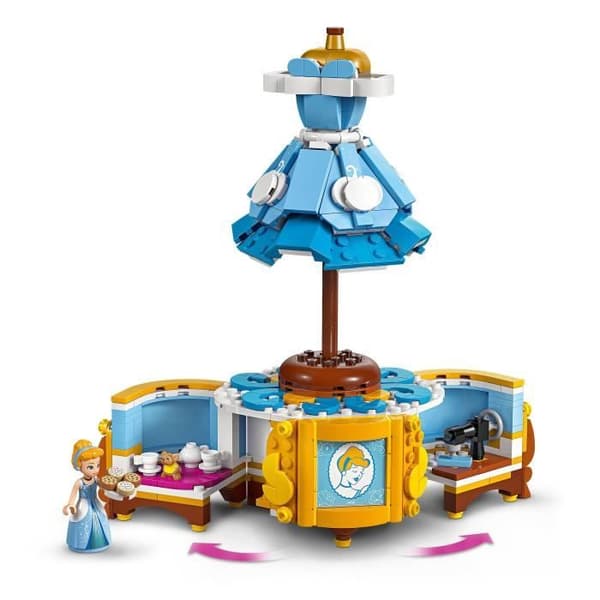 LEGO Disney Princess 43266 Cinderellas Klänning - Byggset för flicka 9 år