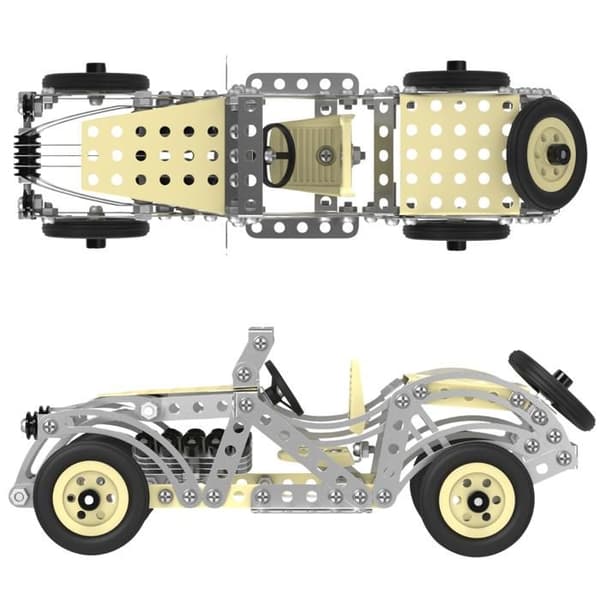 Bilbyggsats i metall Auto Constructor 284 delar 4821
