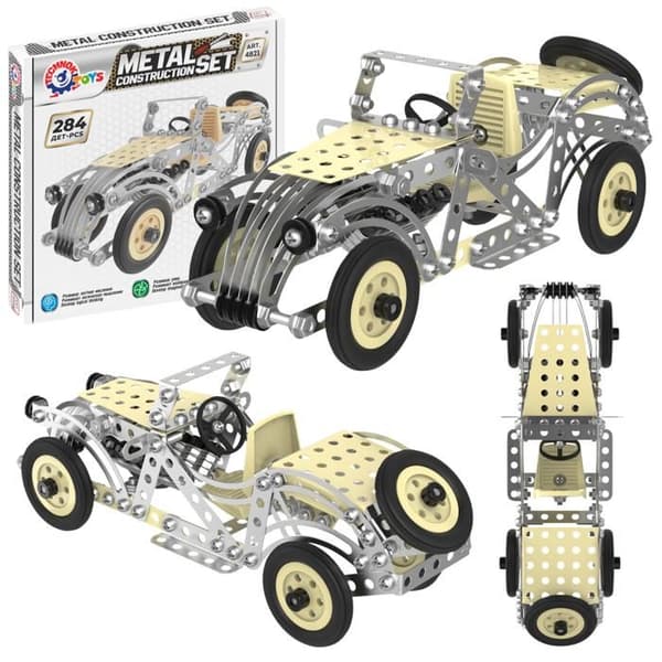 Bilbyggsats i metall Auto Constructor 284 delar 4821