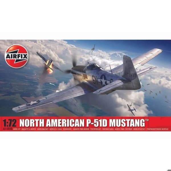 Modellflygplan: North American P-51D Mustang