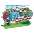Miniatyrbild 4 av 6: Tågleksak - HAPE - Stadslandskapståg - 87 element - Blandat - Åldrar 3 och uppåt