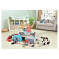Miniatyrbild 2 av 6: Tågleksak - HAPE - Stadslandskapståg - 87 element - Blandat - Åldrar 3 och uppåt