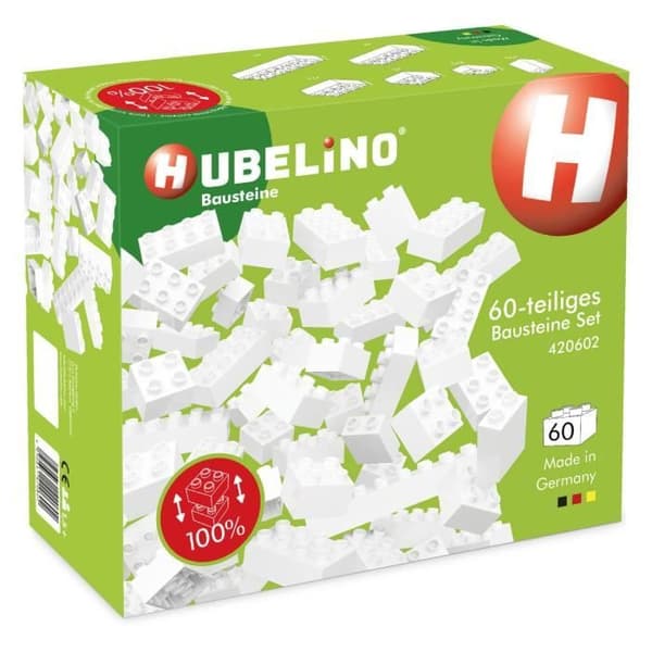 Hubelino blodande block vita, 60dlg.