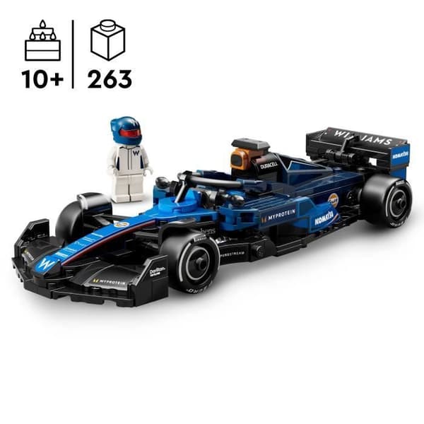 LEGO Speed Champions 77249 F1-bil Williams Racing FW46 Byggsats från 10 år