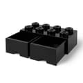 Miniatyrbild 3 av 3: LEGO 4004 Förvaringskloss Opberglade 2x4 Svart