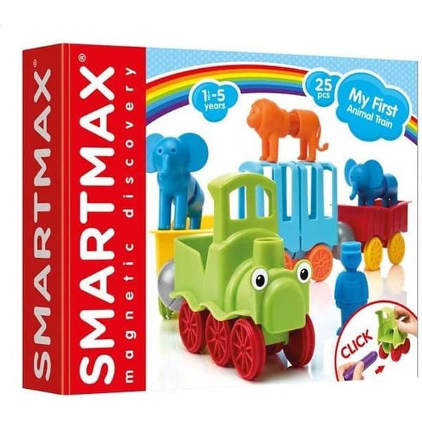 Tåg - Smartmax - MITT FÖRSTA TÅG - 3 stycken - Magnetisk - Från 18 månader
