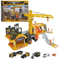 Miniatyrbild 2 av 4: Majorette Volvo Construction Crane Set + 5 fordon